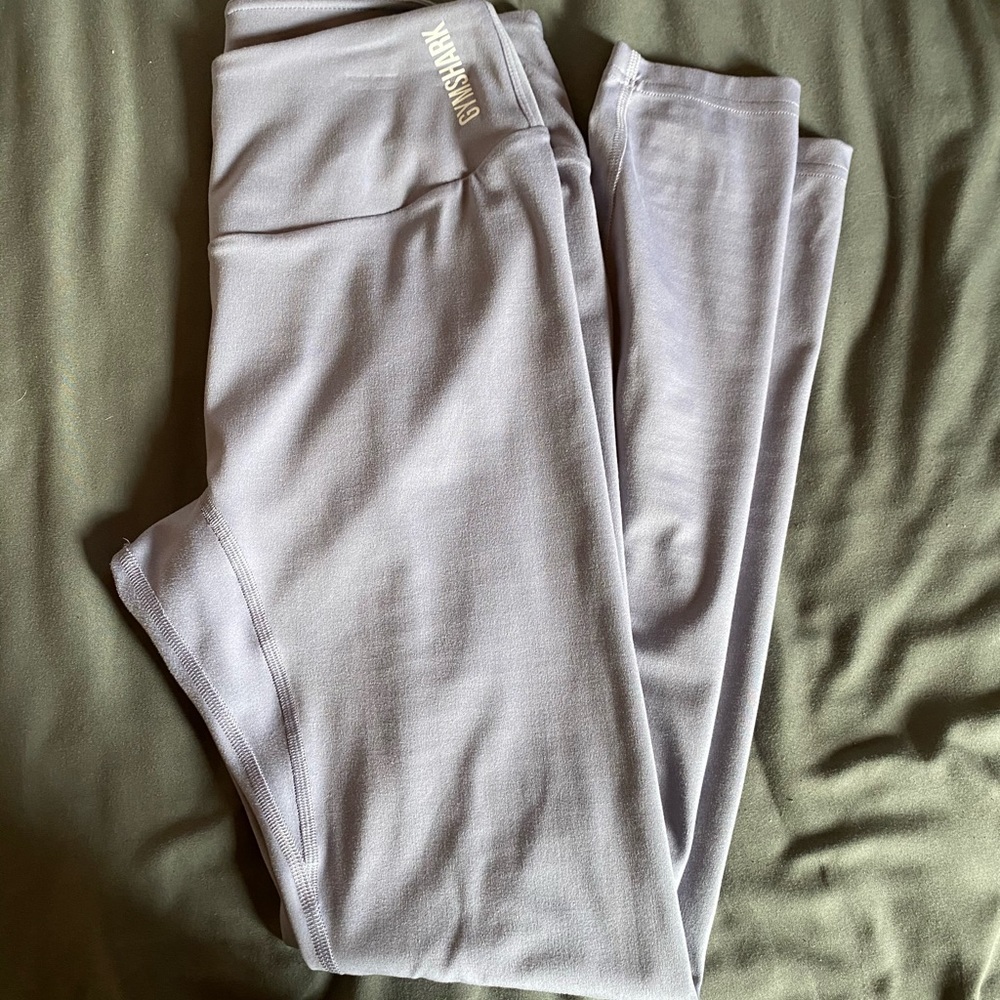 Light blue/ lavender Gym shark leggings